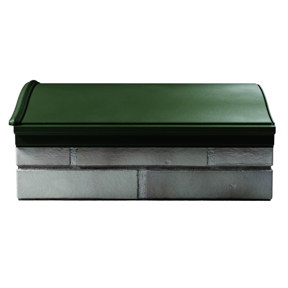 Парапет Zking Монблан Зеленый посадка на 1.5 кирпича (355/385мм) в Мурманске фото