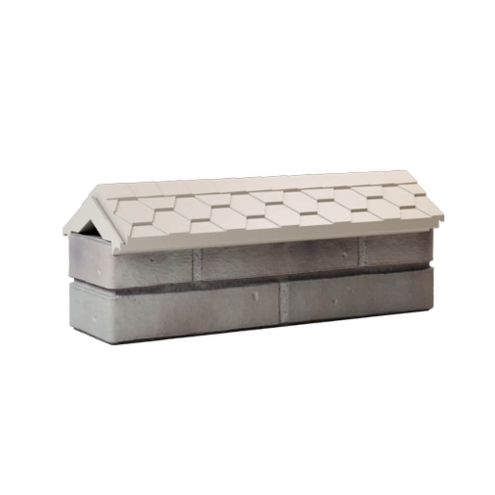 Парапет Zking Эверест Бежевый с посадкой на 0.5 кирпича (130мм) Мурманск фото