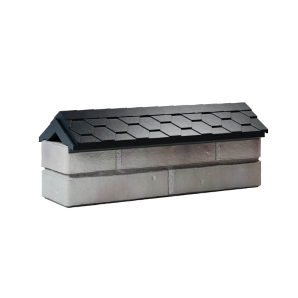 Парапет Zking Эверест Черный с посадкой на 0.5 кирпича (130мм) Мурманск фото