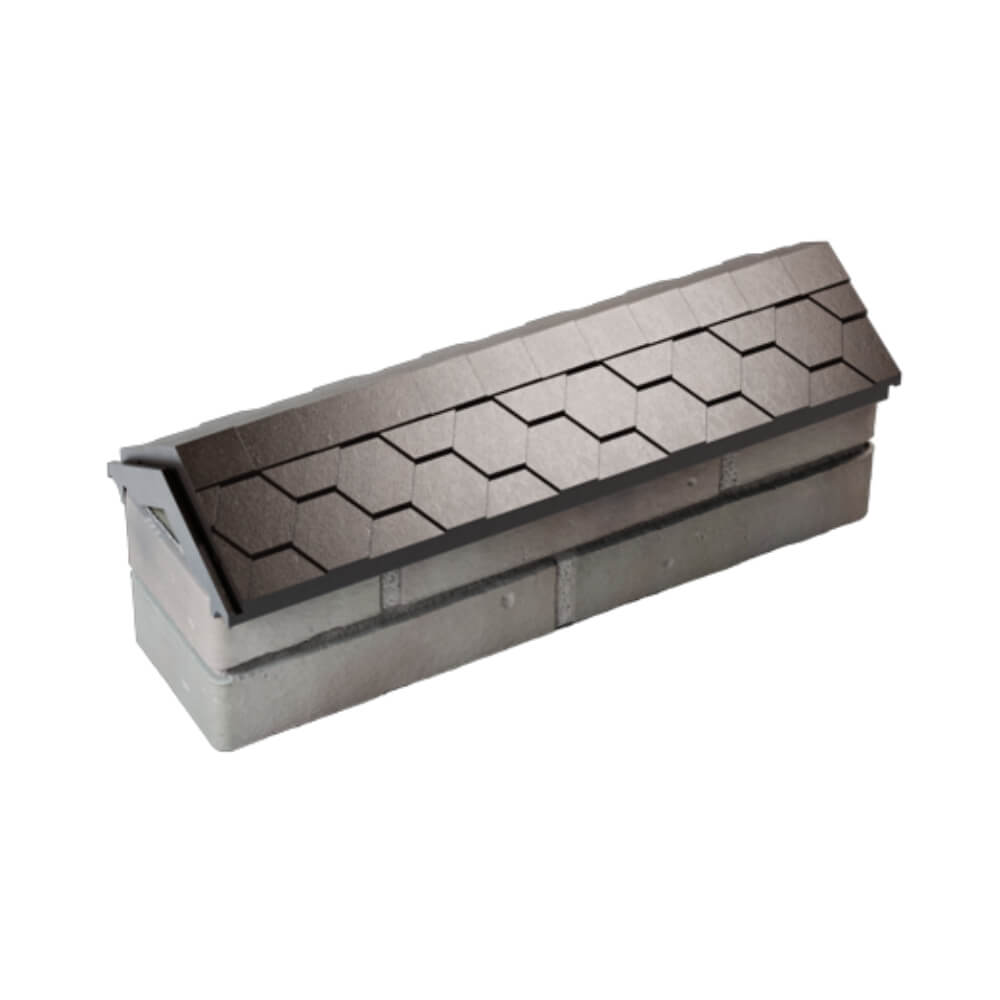 Парапет Zking Эверест Коричневый с посадкой на 0.5 кирпича (130мм) в Мурманске фото