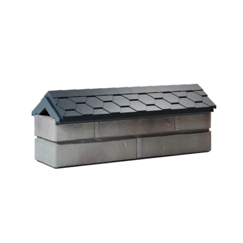 Парапет Zking Эверест Серый с посадкой на 0.5 кирпича (130мм) Мурманск фото