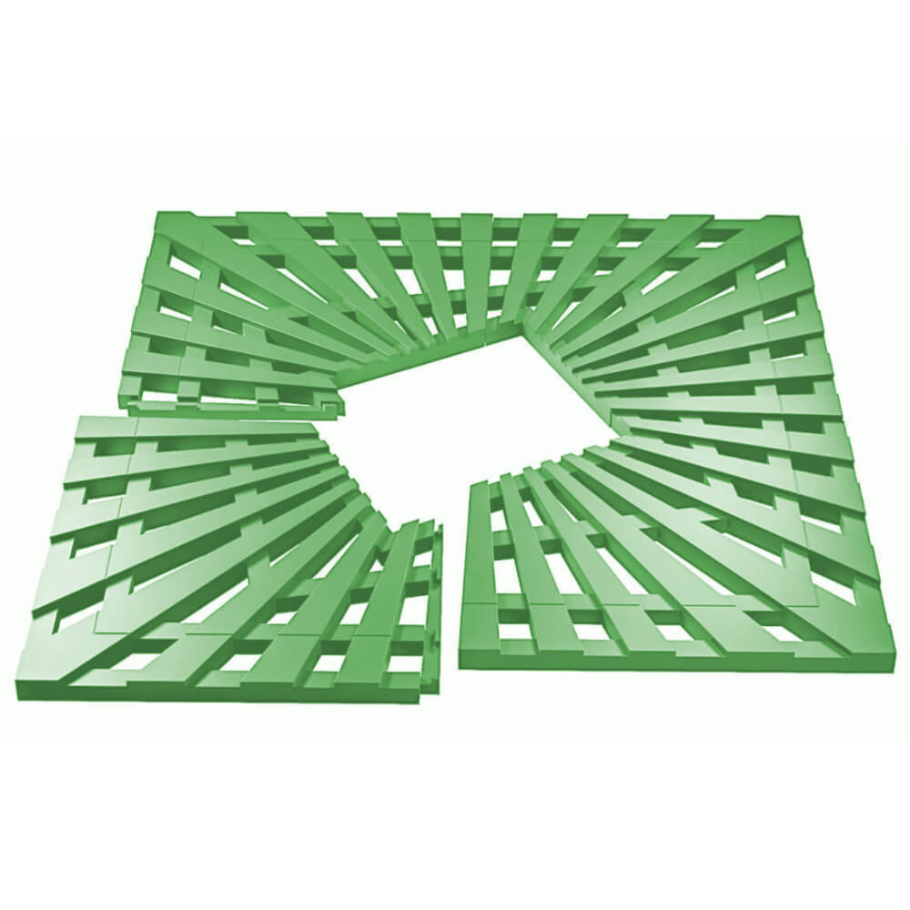 Приствольная решетка для дерева ZKING ATMOSPHERE 1.2х1.2м Зеленая в Мурманске фото