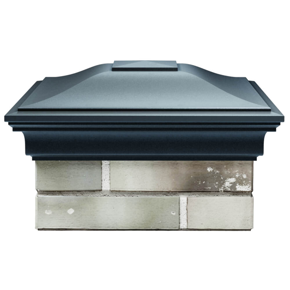 Колпак Zking Монблан Серый на столб 1.5х1.5 кирпича (385х385мм) Мурманск фото