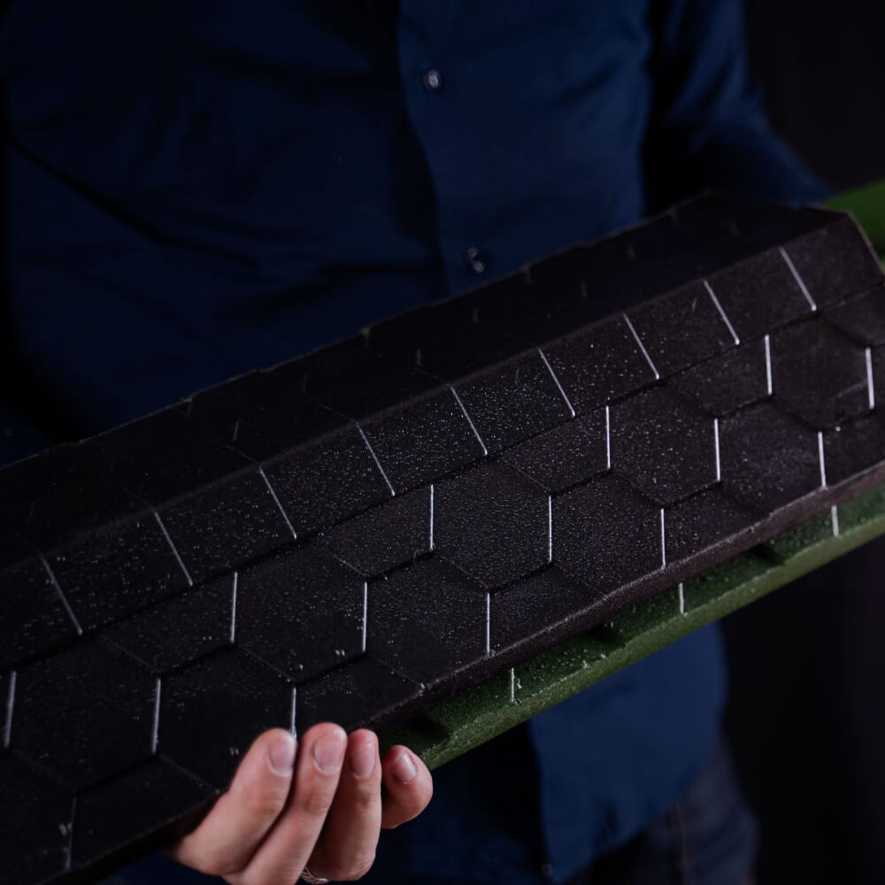 Парапет Zking Эверест Черный с посадкой на 1 кирпич (200/225/255мм) в Мурманске фото