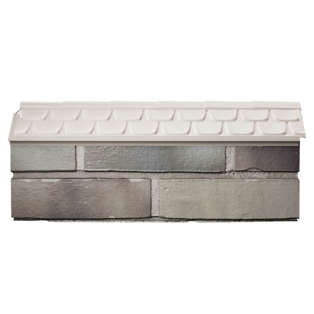 Парапет Zking Эльбрус Бежевый с посадкой на 0.5 кирпича (130мм) в Мурманске фото