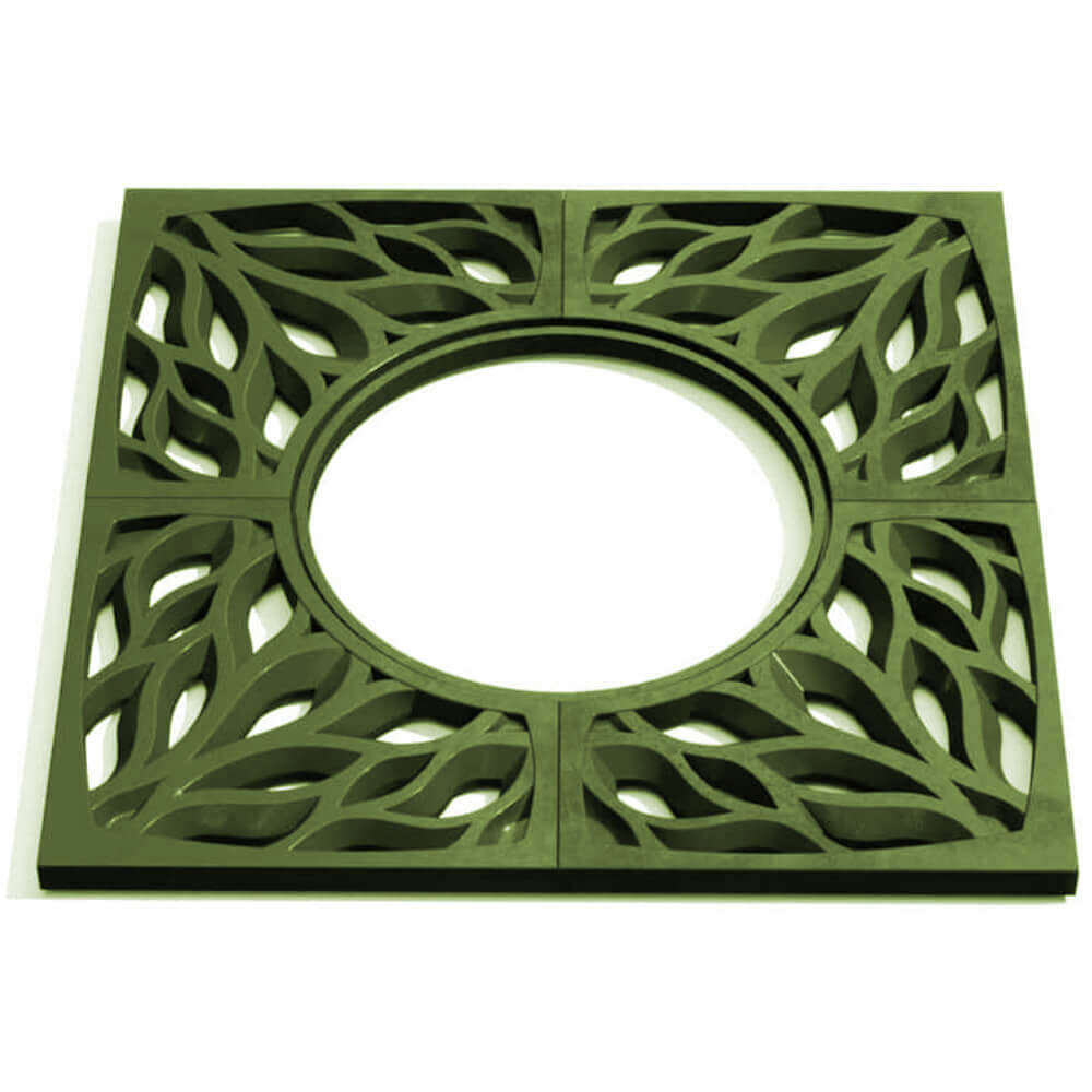 Приствольная решетка для дерева ZKING CRUST 1.2х1.2м Зеленая Мурманск фото