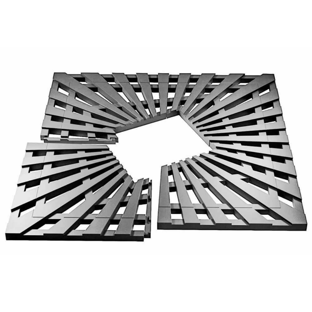 Приствольная решетка для дерева ZKING ATMOSPHERE 1.2х1.2м Серая в Мурманске фото