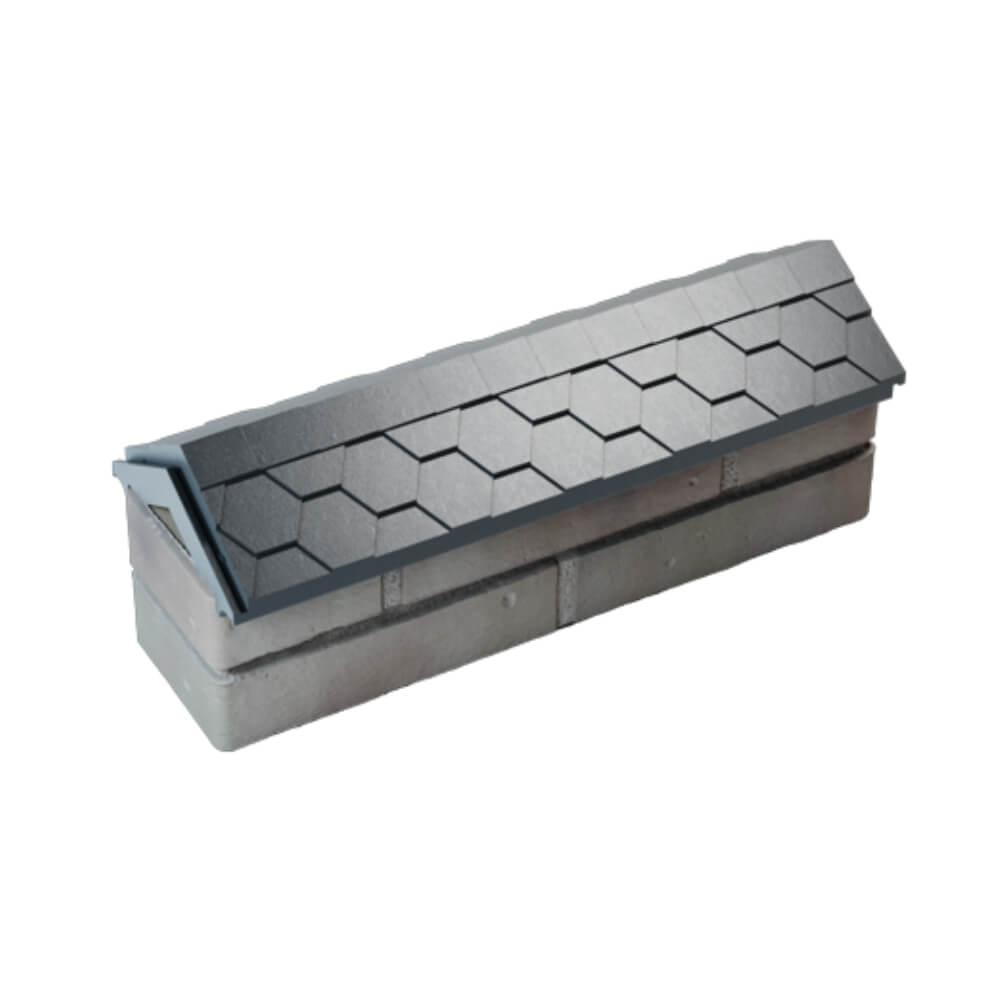 Парапет Zking Эверест Серый с посадкой на 0.5 кирпича (130мм) в Мурманске фото